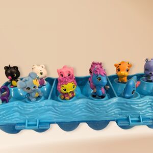 Hatchimals collEGGtibles Set of 12- Blue Carton Assorted Hatchimals as pictured